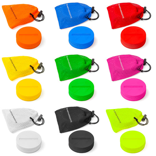 Markierscheiben ø 8,0 cm (9 Farben) - 10er Set