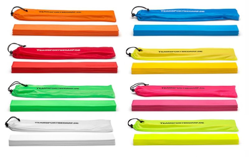 Markierstreifen 50 x 6 cm (8 Farben) - 10er Set