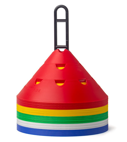 20er Set - Jumbo Lochhauben (5 Farben)