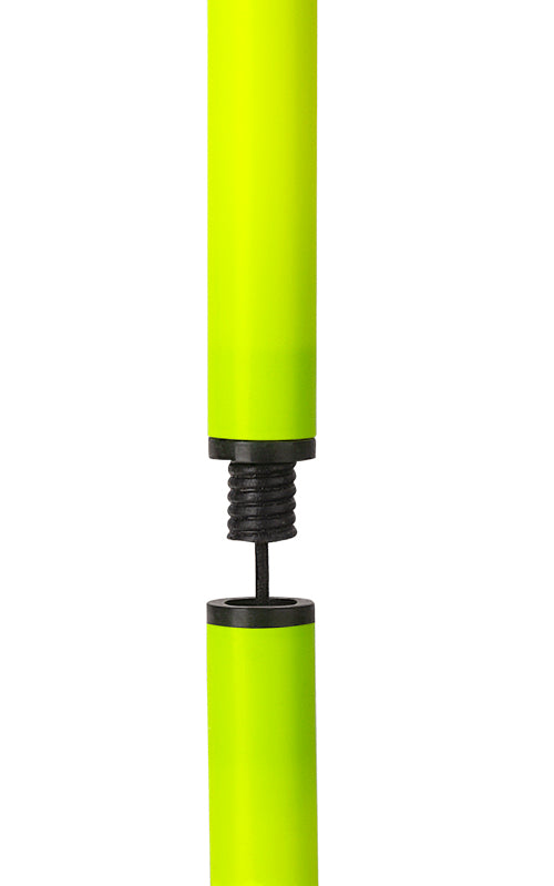 Slalomstange FLEX 160 cm (Ø 32 mm, 5 Farben) 2-teilig - 10er Set