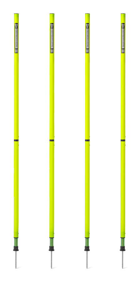 Begrenzungsstange FLEX 160 cm (2-teilig) - 4er Set