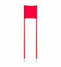 Slalomstangen-Tuch - Farbe: Rot