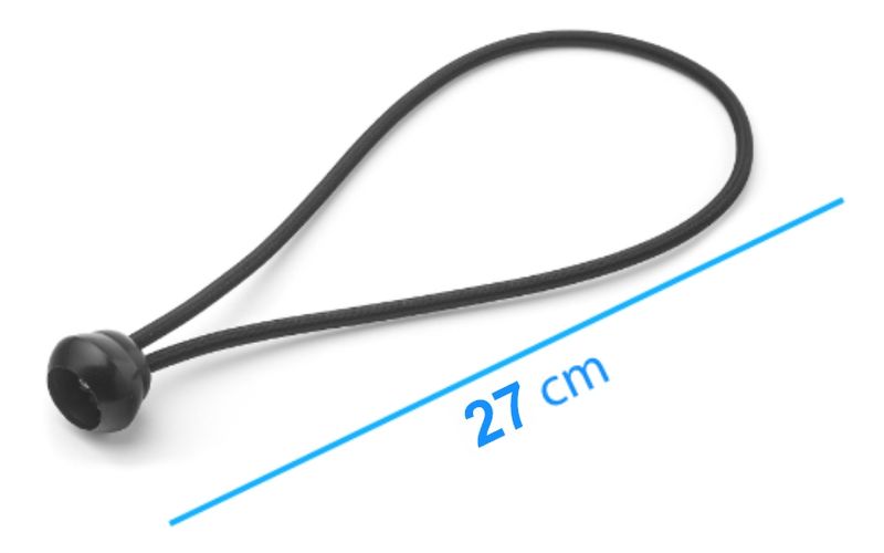 Spanngummi mit Kugel - Länge: 27 cm