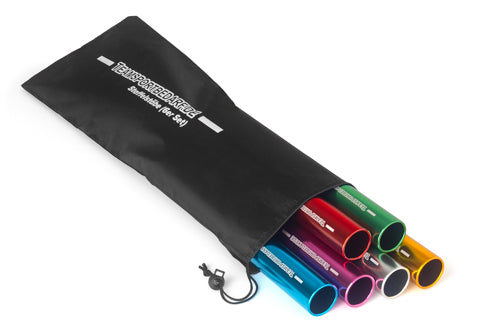 6er Set Staffelstäbe (ø 38 mm) - 6 Farben