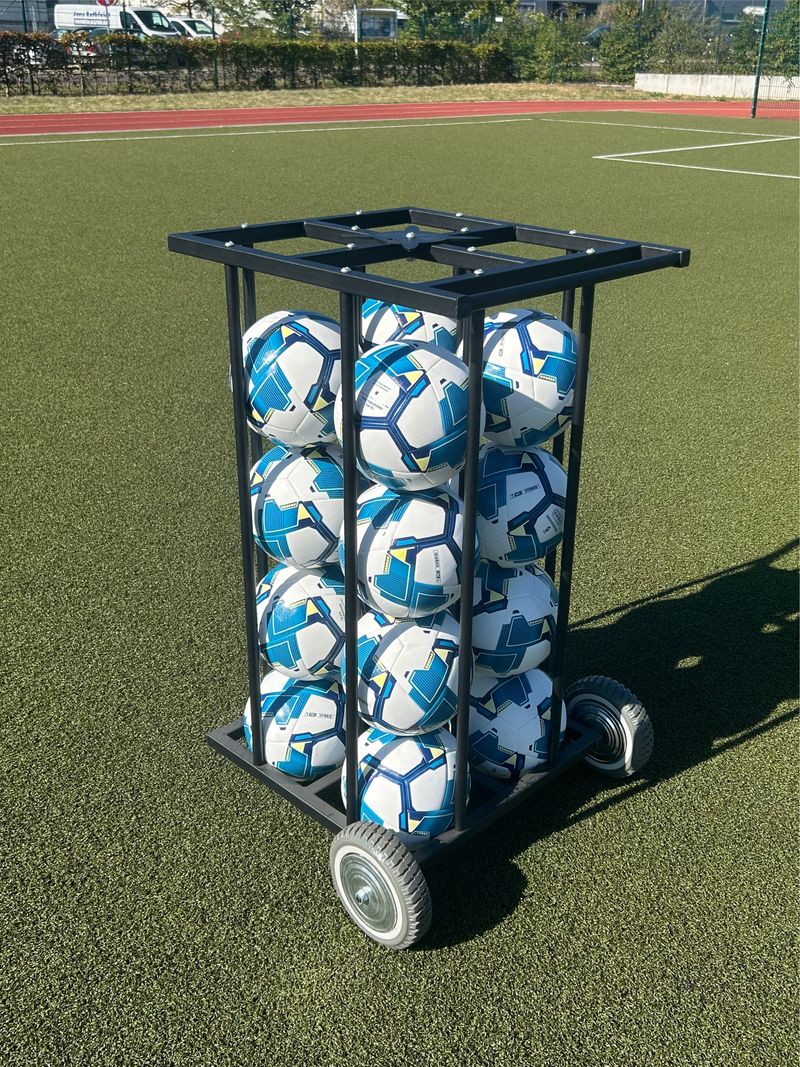 T-PRO Ballcontainer (mobil) - für 16 Bälle