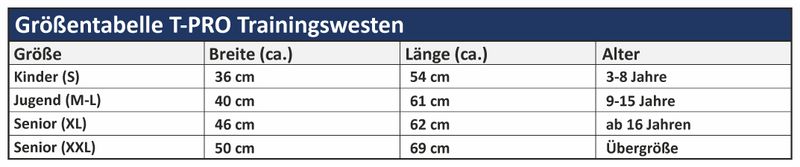 T-PRO Trainingsweste - 6 Farben