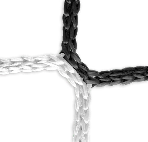 Tornetz (schwarz-weiß) 7,32 x 2,44 m / 4 mm PP, 80/150 cm