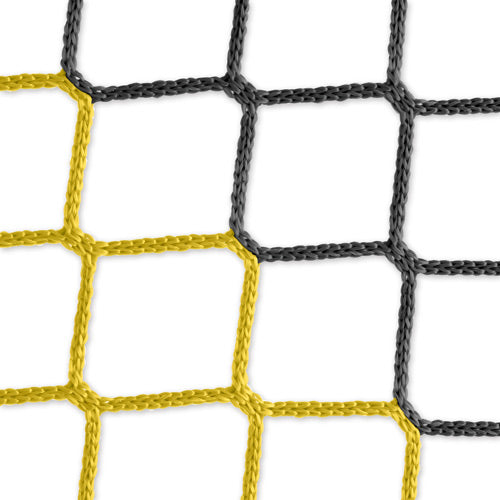 Tornetz (schwarz-gelb) 7,32 x 2,44 m / 4 mm PP, 80/150 cm