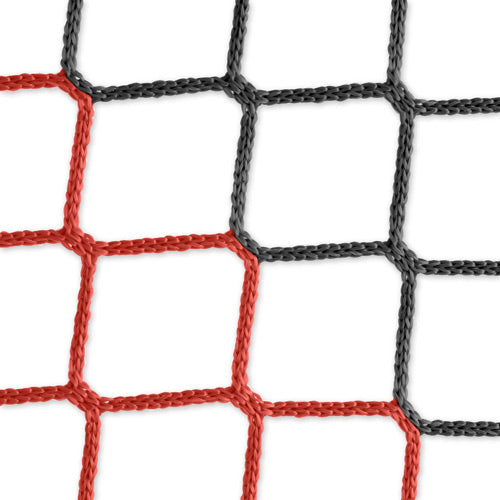 Tornetz (schwarz-rot) - 5 x 2 m, 4 mm PP, 80/150 cm