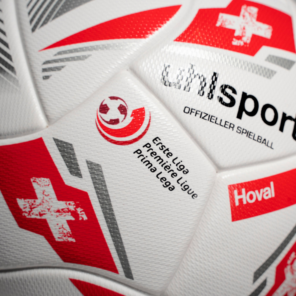 uhlsport Schweiz Offizieller Spielball SL - Weiß - Rot